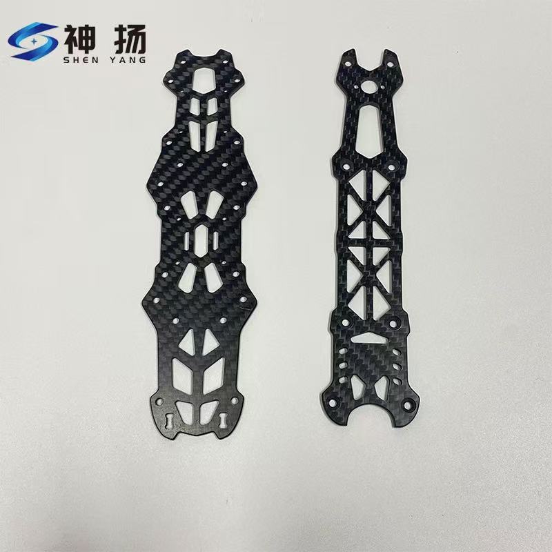 3K Carbon Fiber Frame Plate For Mark4 FPV Racing Drone, Replacement Upper & Lower Frame Plates