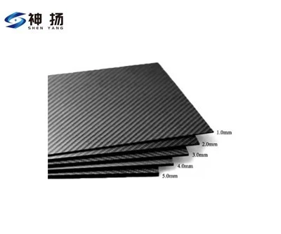 3K Twill Carbon Fiber Sheet 2mm / 4mm – High Stiffness CNC-Ready CFRP Plate factory