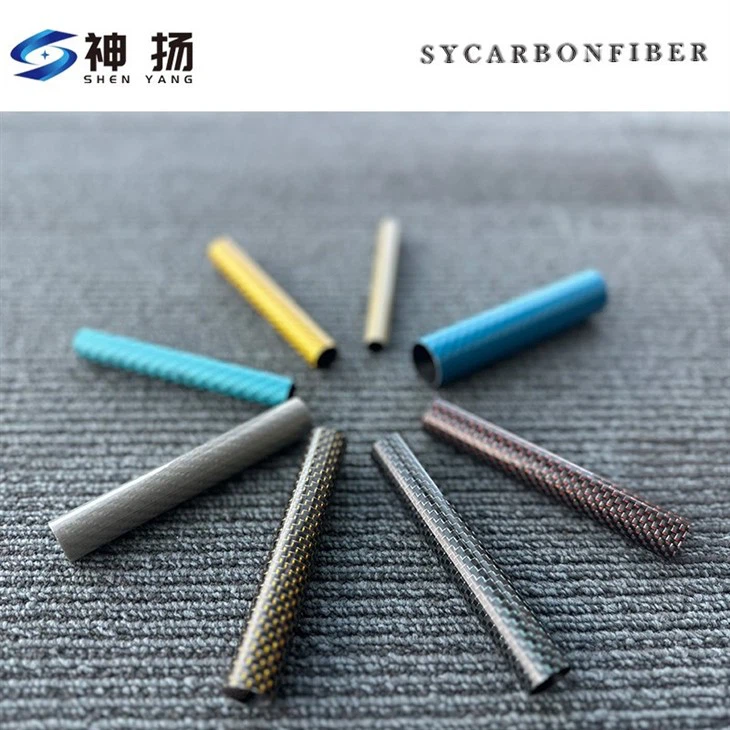 Colored Carbon Fiber Tubes high quality