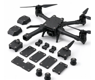 Carbon Fiber Delivery Drone Frame | Cargo UAV Chassis For Logistics suppliers
