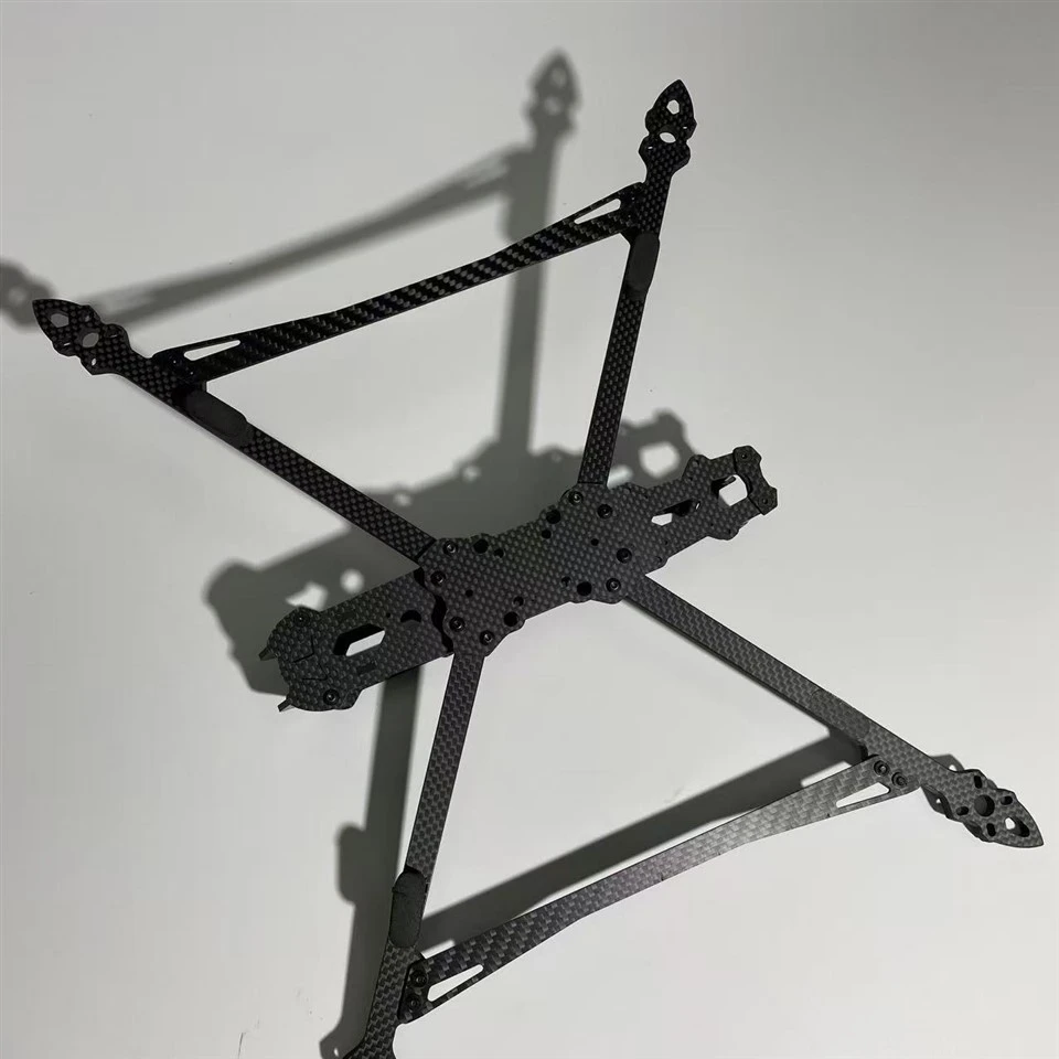 Carbon Fiber Quadcopter Frame – Custom CNC Machined Drone Parts