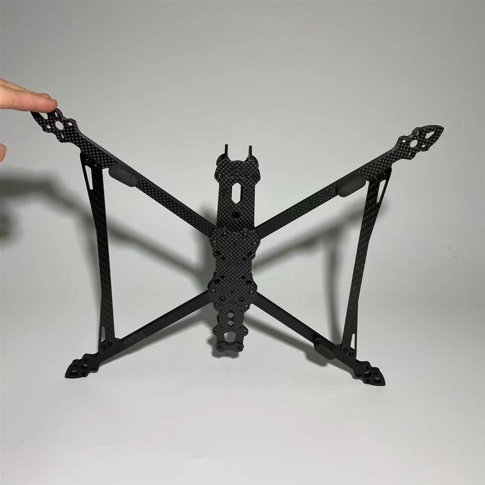 Carbon Fiber Quadcopter Frame – Custom CNC Machined Drone Parts factory