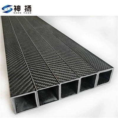 Carbon Fiber Square Tube Autoclave Prepreg For Industrial Frame & AGV Chassis Structure | Source Factory Legal Export high quality