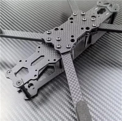 CNC Routed Carbon Arm Mount Plate For 7 To 10 Inch FPV Drone Frame | Source Factory Legal Export high quality