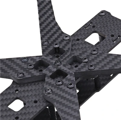 CNC Routed Carbon Arm Mount Plate For 7 To 10 Inch FPV Drone Frame | Source Factory Legal Export high quality