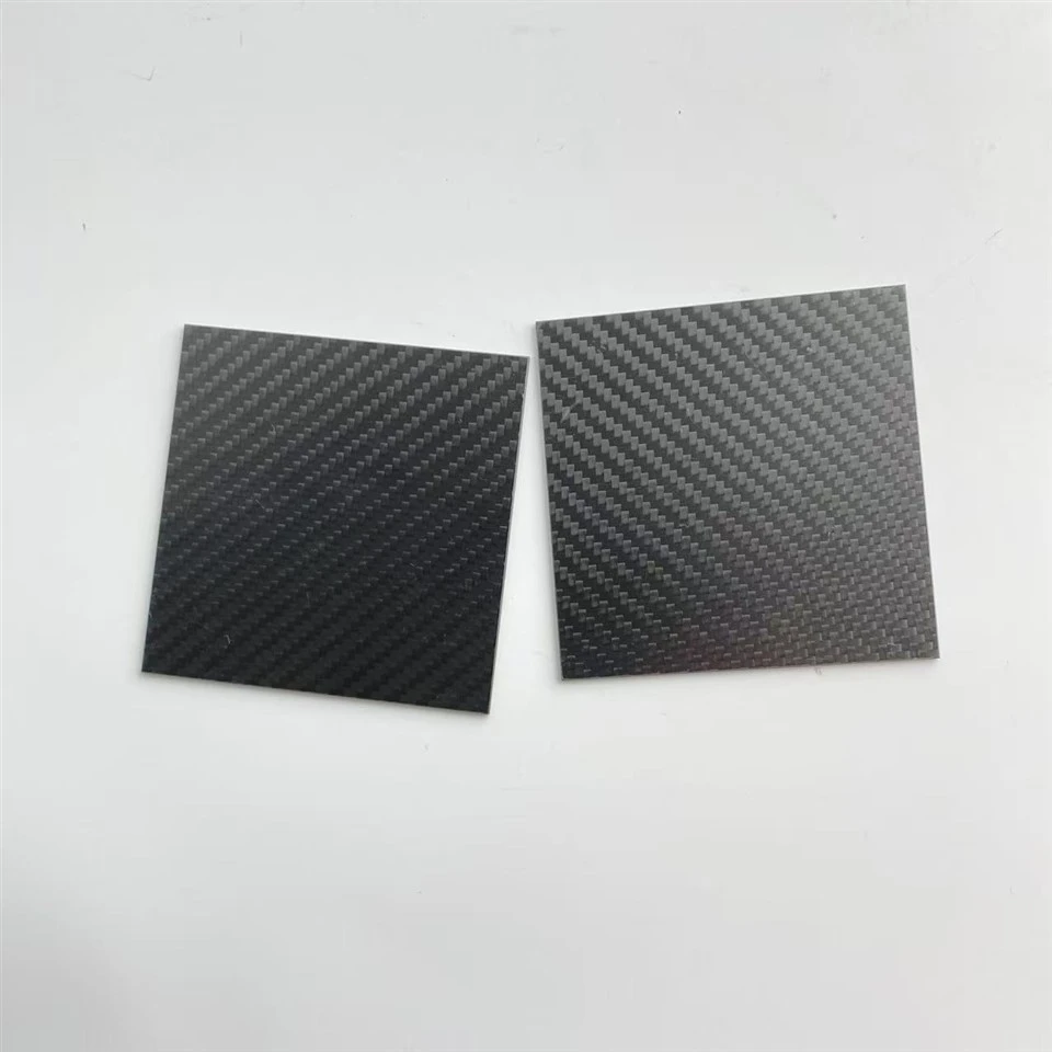 Custom 3K Twill Carbon Fiber Sheets in Matte And Glossy Black Finishes | SHEN YANG