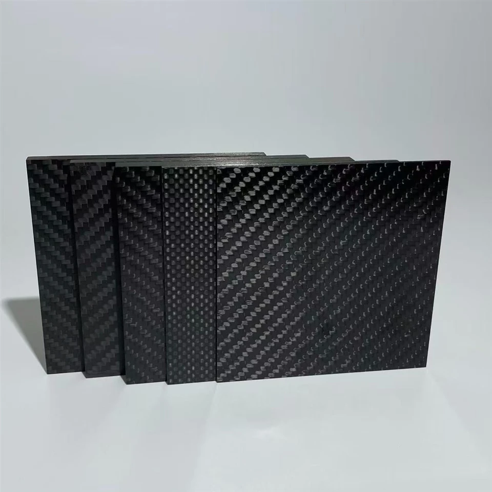Custom 3K Twill Carbon Fiber Sheets in Matte And Glossy Black Finishes | SHEN YANG factory