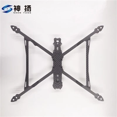 Custom Carbon Fiber Drone Frame Parts Shaped UAV Component Drawing To Part OEM ODM - China Export Factory high quality