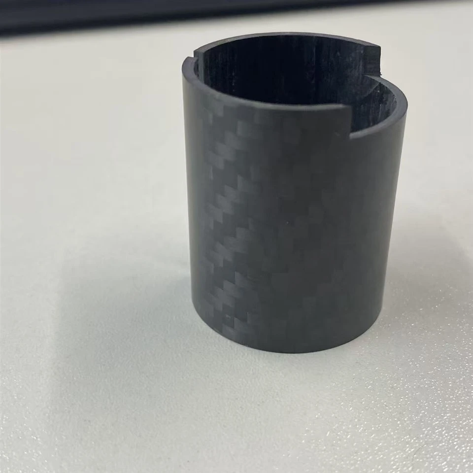 Custom Carbon Fiber Split Sleeve – Precision Machined Component