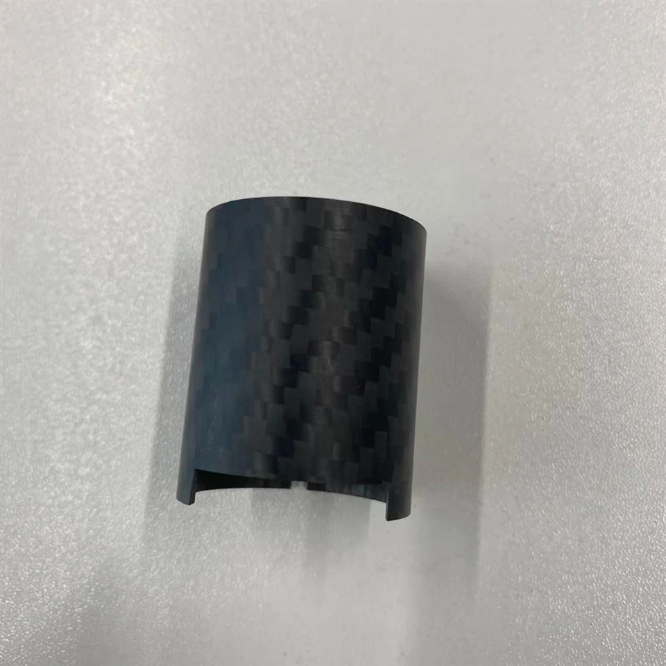 Custom Carbon Fiber Split Sleeve – Precision Machined Component factory