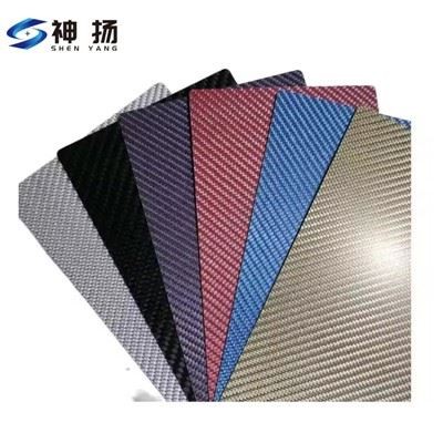 Custom Colored Carbon Fiber Sheet high quality