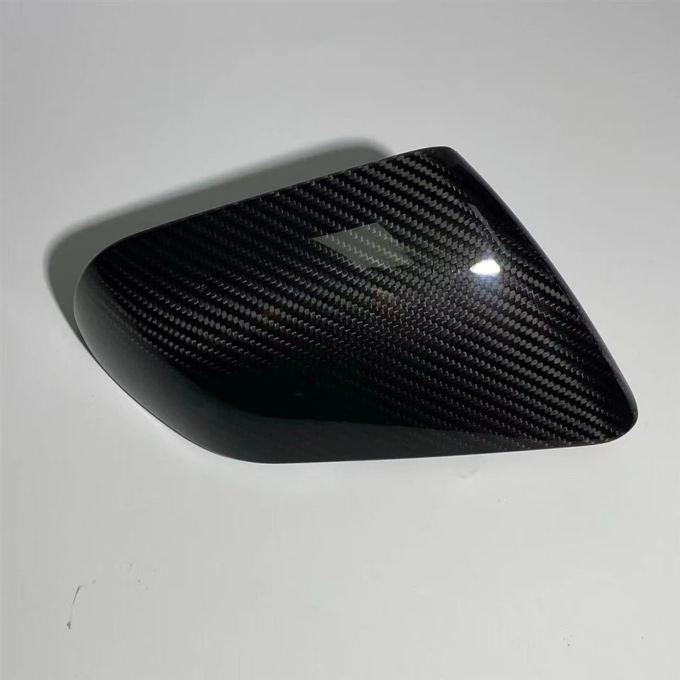 Custom Glossy 3K Twill Weave Carbon Fiber Car Side Mirror Cover – OEM Automotive Parts factory