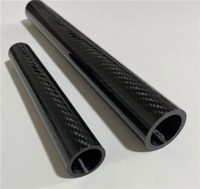 Custom Ply Carbon Round Tubing For Semiconductor Wafer Transfer Robot Arm | Source Factory Legal Export suppliers