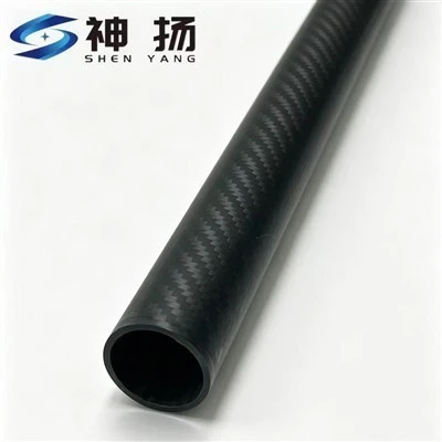 Custom Ply Carbon Round Tubing For Semiconductor Wafer Transfer Robot Arm | Source Factory Legal Export best