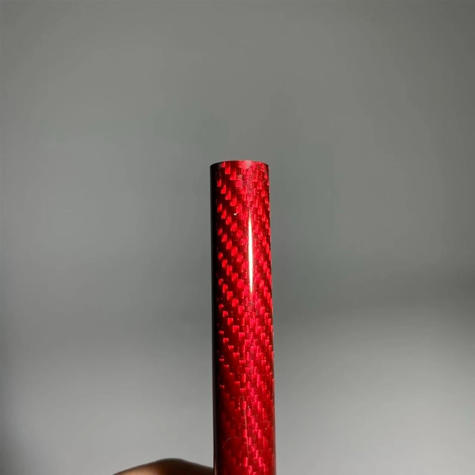 Glossy Red Composite Tube With Woven Finish suppliers