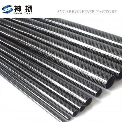 High Pressure Filament Wound Carbon Round Tube For Hydraulic Lines & Torsion Shafts | Source Factory Legal Export suppliers
