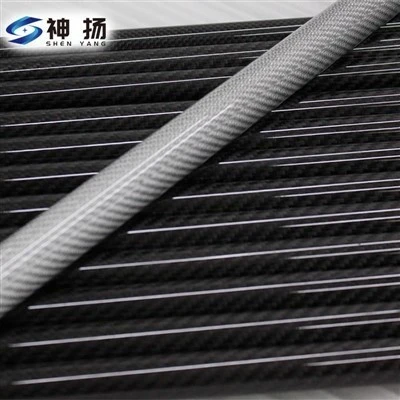 High Pressure Filament Wound Carbon Round Tube For Hydraulic Lines & Torsion Shafts | Source Factory Legal Export price