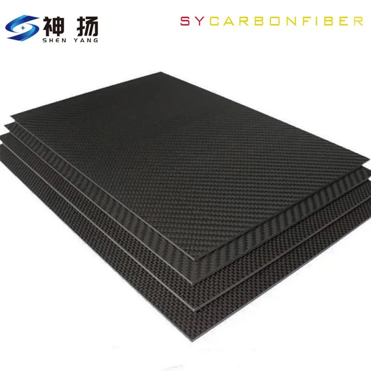 Customized Non-reflective Matte Carbon Fiber Plate