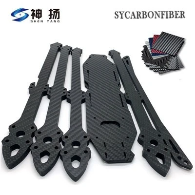 Prepreg Carbon Fiber Board CNC Profiled For Multi-Rotor UAV Arms & Light Aircraft Brackets | Source Factory Legal Export factory