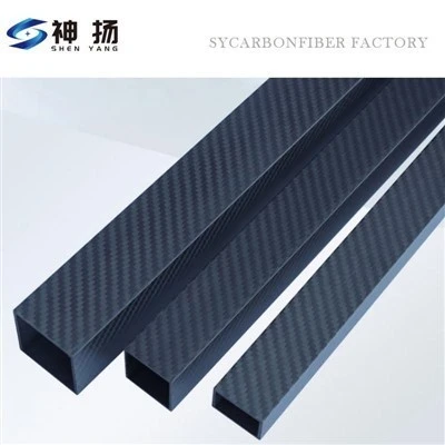 Roll-Wrapped Carbon Square Tube For UAV Main Frame Beam | Source Factory Legal Export factory