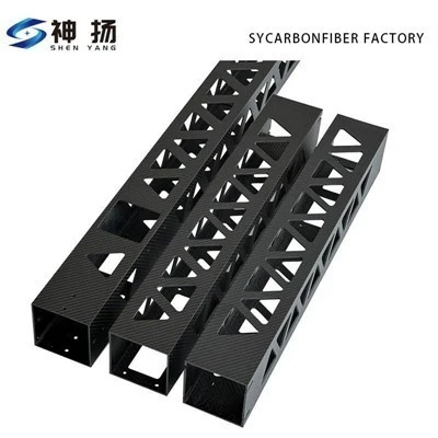 FEA Driven Carbon Square Tube Prepreg For Semiconductor Handler & Lab Automation Frame | Source Factory Legal Export FEA Driven Carbon Square Tube Prepreg For Semiconductor Handler & Lab Automation Frame | Source Factory Legal Export